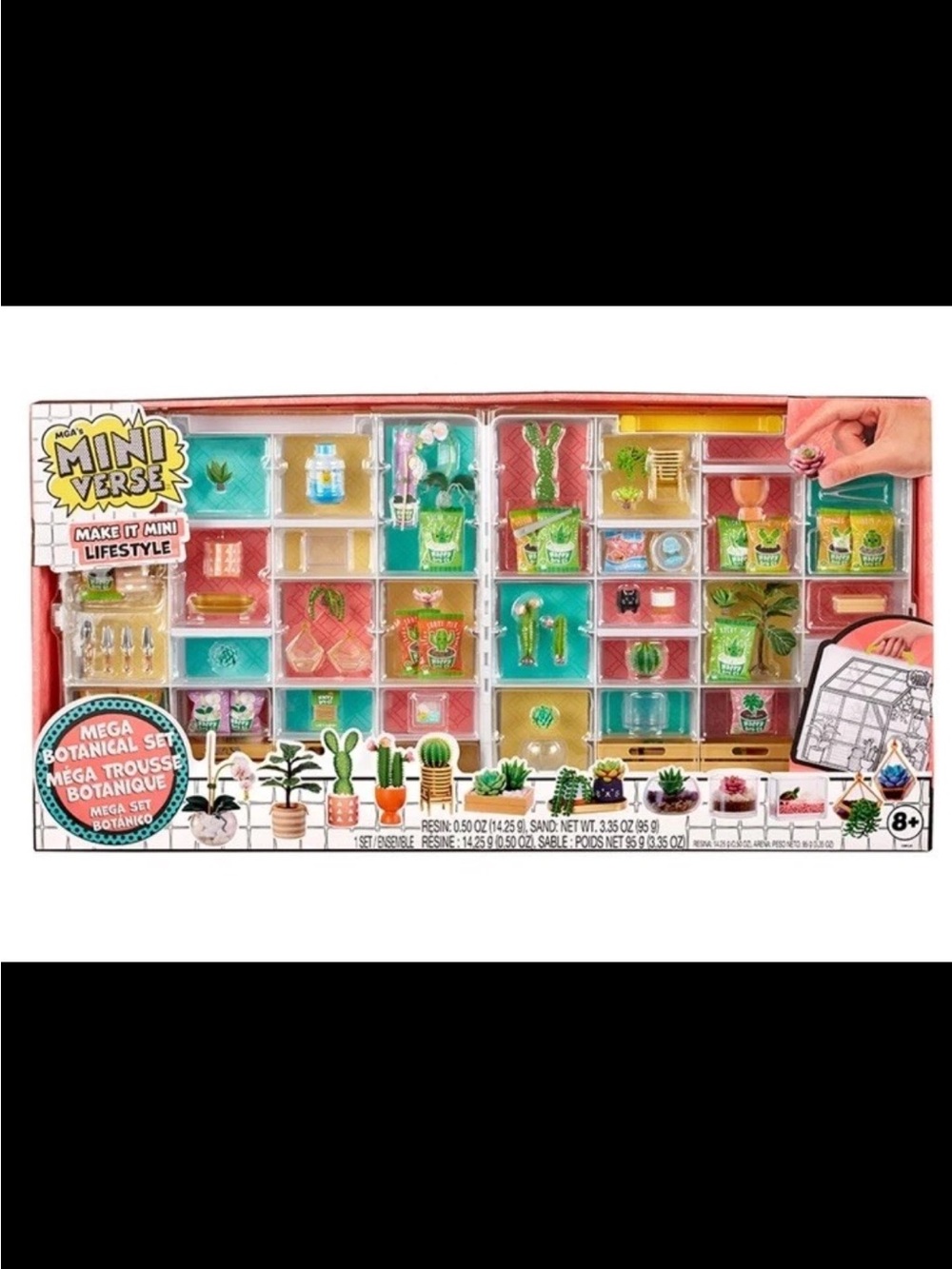 MGA's Miniverse - Make It Mini Lifestyle Mega Botanical Set - Huge- NEW